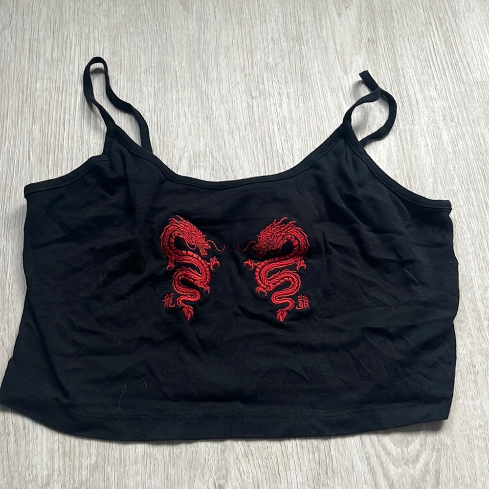 Dragon crop top